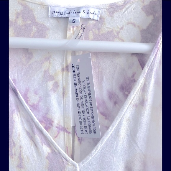 NWT YOUNG FABULOUS & BROKE ALI Tie Dye Max… - Picture 9 of 14